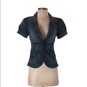 Guess Short Sleeve Denim Jacket